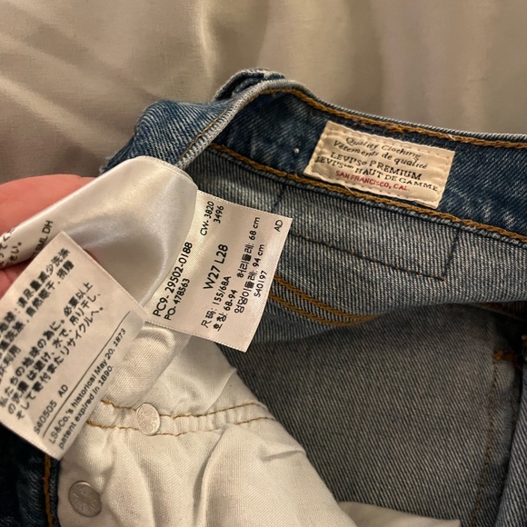Levi’s 501 Skinny 27 - Picture 3 of 3